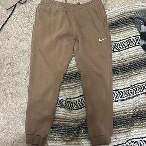 Nike sweatpants, brownish tannish color large